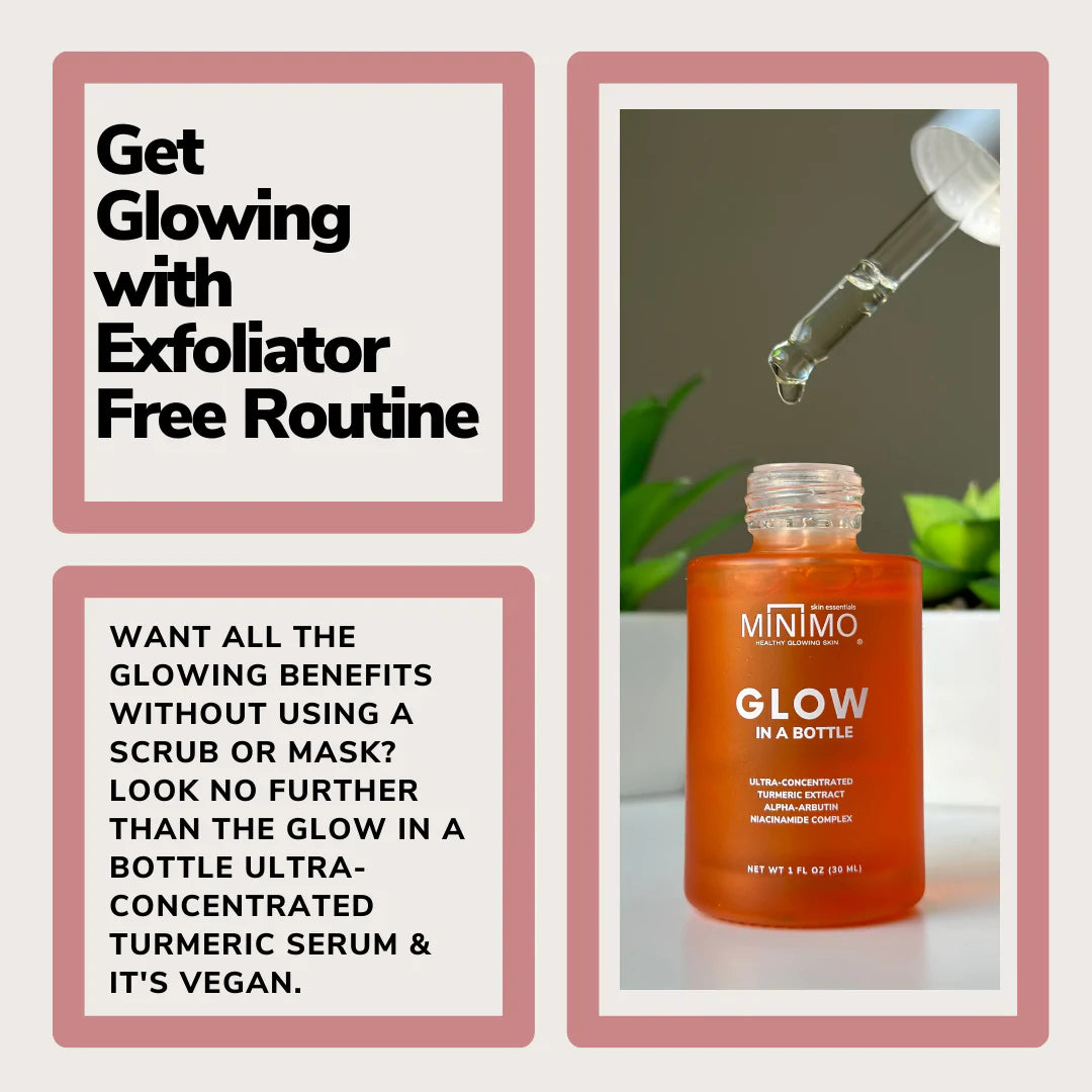 Glow in a Bottle Ultra-Concentrated Turmeric Serum - Minimo Skin Essentials