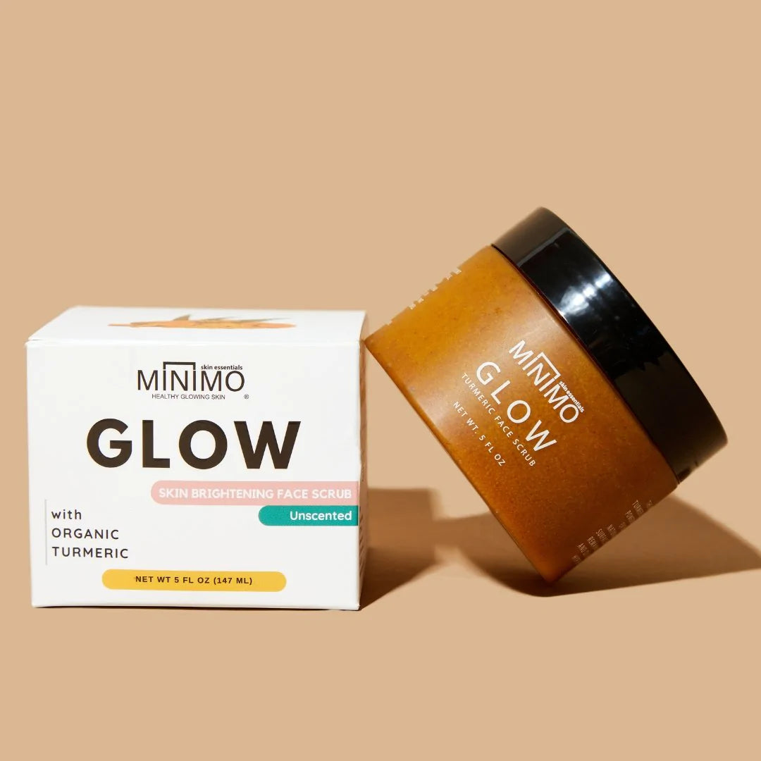 Glow Skin Brightening Facial Scrub - Minimo Skin Essentials
