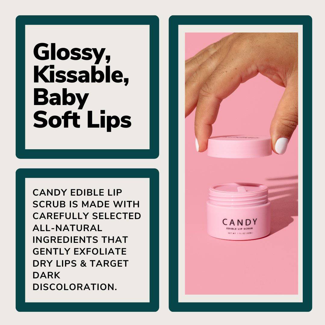 Candy Edible Lip Scrub - Minimo Skin Essentials