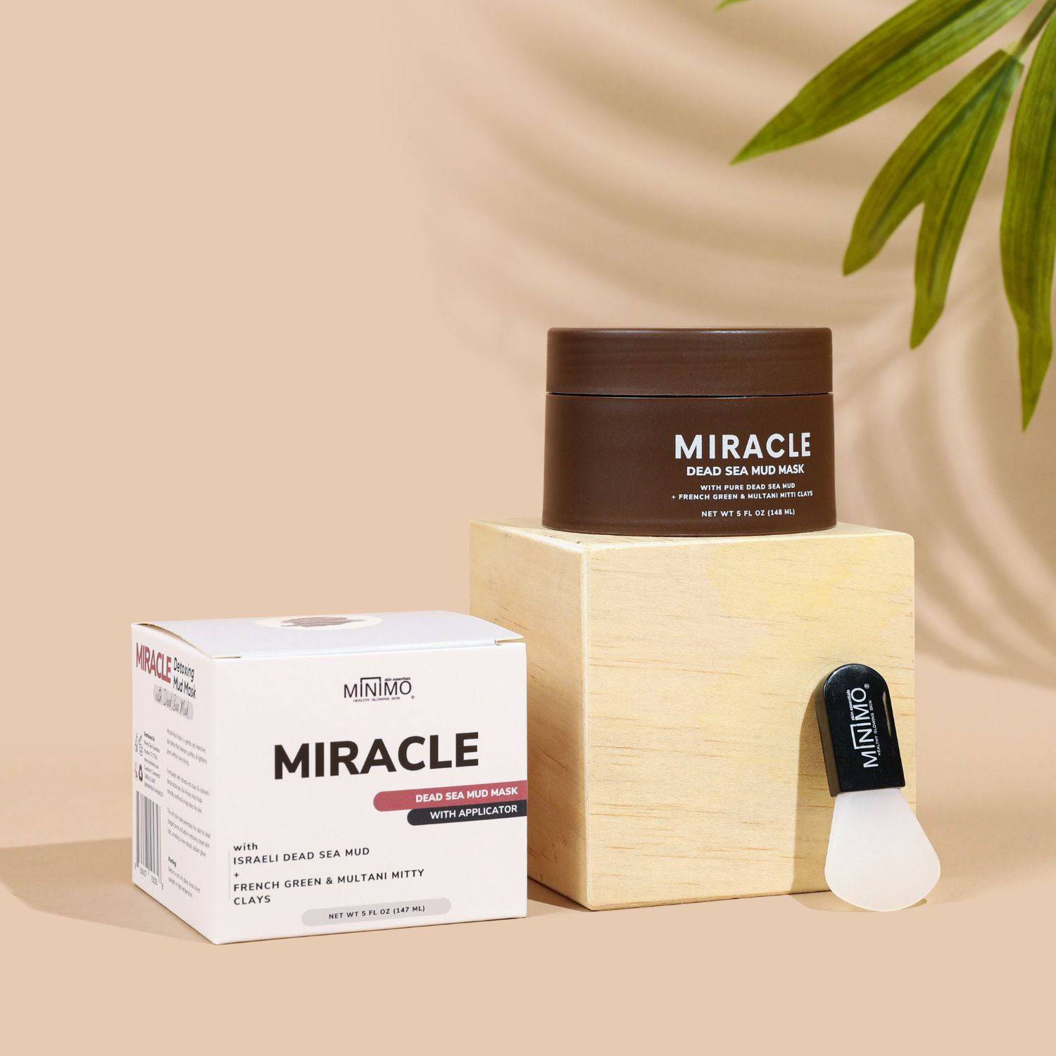 Miracle Mud Mask  (Applicator Included) - Minimo Skin Essentials